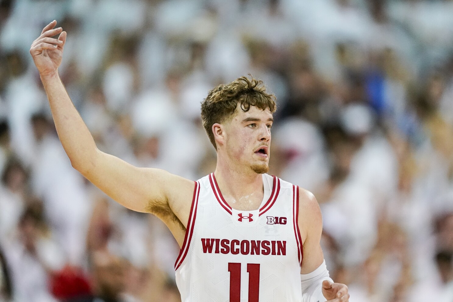 Badger hot sale basketball score